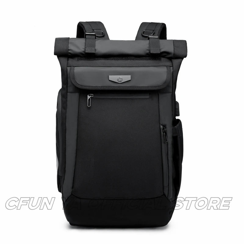 CFUN YA Luxury Multifunction Backpack For Men Women USB Charging Travel Rucksack College Student Schoolbag Male Bag Pack Mochila
