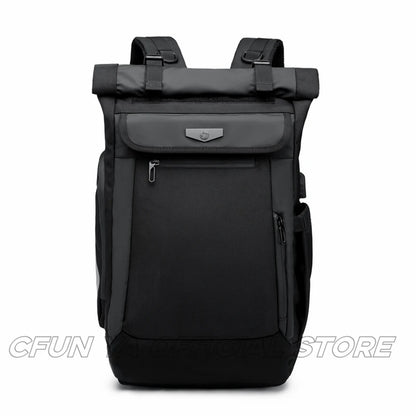 CFUN YA Luxury Multifunction Backpack For Men Women USB Charging Travel Rucksack College Student Schoolbag Male Bag Pack Mochila