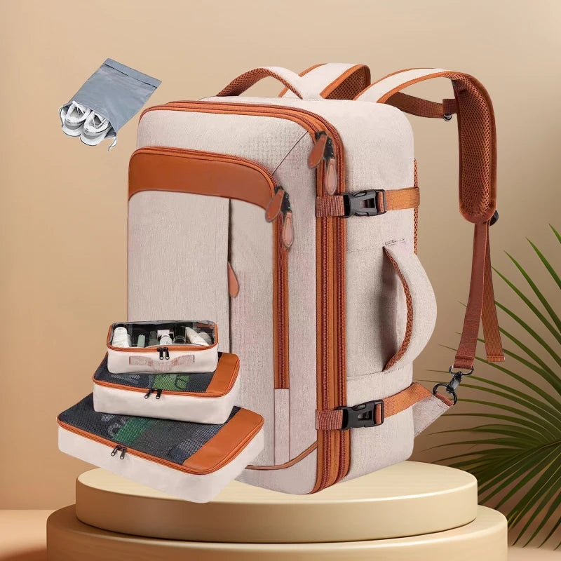 CFUN YA Luxury Multifunction Backpack Men Women Large 16 Laptop Bagpack Unisex Business Travel knapsack Backbag Mochila Bookbag
