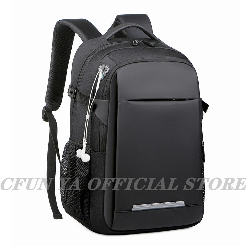 CFUN YA Luxury New Anti-theft Backpack Bag 15.6 Inch Laptop Backpacks Men Mochila Male Waterproof Back Pack Rucksack School Bags