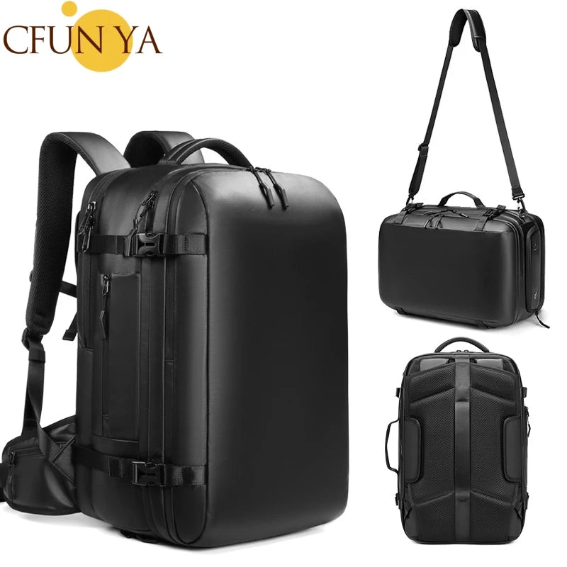 CFUN YA Luxury New Backpack For 17.3 Laptop 2023 Computer Bag Men's Outdoor Travel Knapsack Student Schoolbag Business Backpack