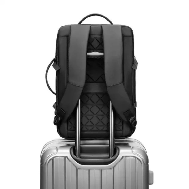 CFUN YA Luxury Quality Business Backpack For Men Women Waterproof 16" Computer Bag USB Male Travel Rucksack Students Schoolbag