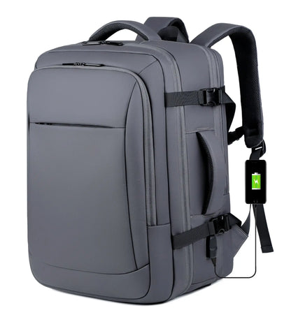 CFUN YA Luxury Scalable Large Backpack 15.6/ 17 Inch Laptop Bag Backpacks Men Business Bagpack Schoolbag Travel Notebook Packs