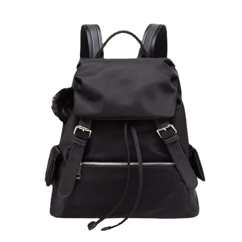 CFUN YA Luxury Trend Black Backpack Women Korean Female Shoulder Bag Multifunction Lady Rucksack Travel Bagpack Schoolbag Girls