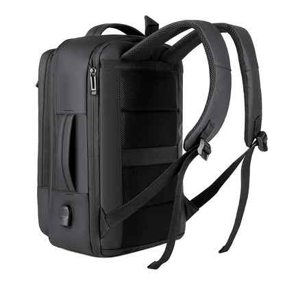 CFUN YA Luxury USB Backpack Men's Business Shoulder Bag Waterproof Expansion 15.6 Computer Bag Purpose College Student Schoolbag