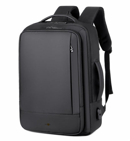 CFUN YA Luxury USB Backpack Men's Business Shoulder Bag Waterproof Expansion 15.6 Computer Bag Purpose College Student Schoolbag