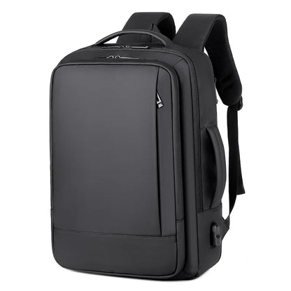 CFUN YA Luxury USB Backpack Men's Business Shoulder Bag Waterproof Expansion 15.6 Computer Bag Purpose College Student Schoolbag