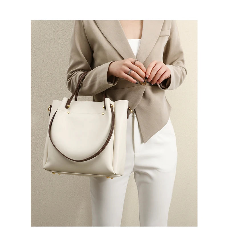 CFUN YA Luxury Women Shoulder Bag Pu Leather Large Capacity Female Crossbody Messenger Bags Travel Lady Handbag Bolsas Mujer