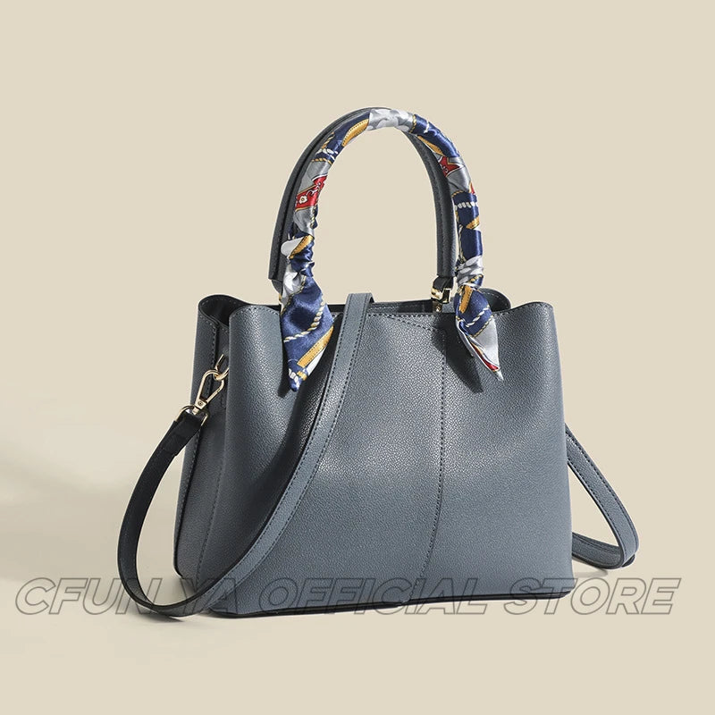 CFUN YA Luxury Women's Bag PU Leather Female Shoulder Cross Bag Lady Handbag Messenger Totes  Bolsos Para Mujeres сумка женская