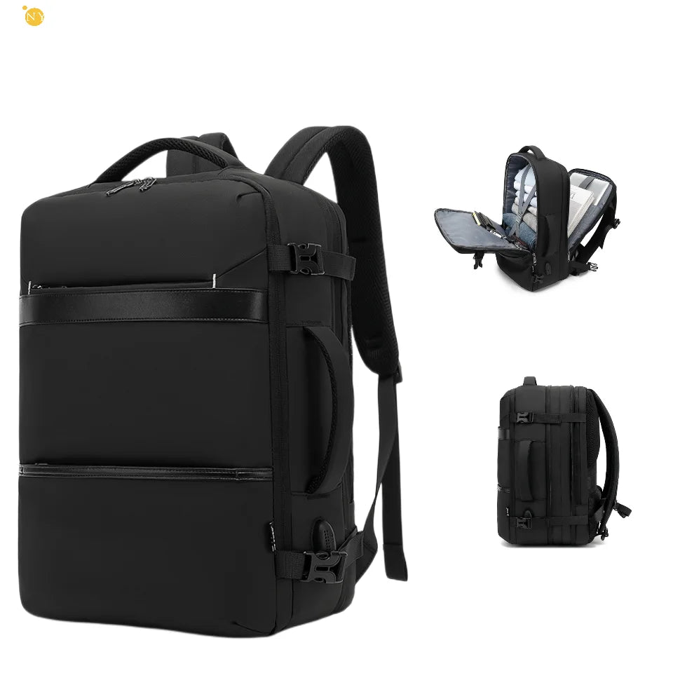 CFUN YA Multifunctional Backpack Men USB Waterproof Male Business Backpack 15.6 Inch Laptop Bag Travel Rucksack College Bookbag