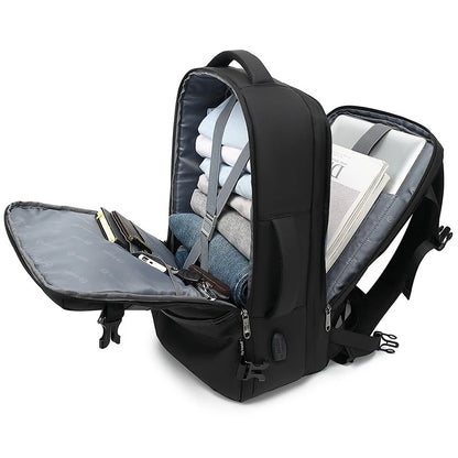 CFUN YA Multifunctional Backpack Men USB Waterproof Male Business Backpack 15.6 Inch Laptop Bag Travel Rucksack College Bookbag