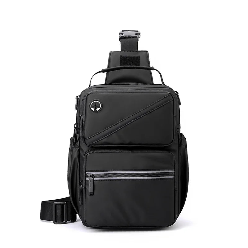 CFUN YA New 2023 Multifunction Men's Chest Bag Outdoor Sport Male Shoulder Crossbody Bags Students Backpack Messenger Handbag