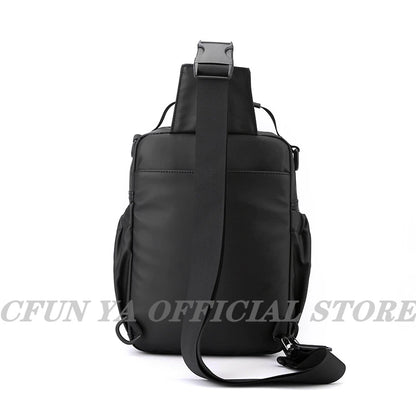 CFUN YA New 2023 Multifunction Men's Chest Bag Outdoor Sport Male Shoulder Crossbody Bags Students Backpack Messenger Handbag