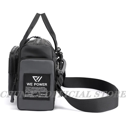 CFUN YA New 2023 Nylon Men Causal Handbag Outdoor Sport Waist Pack Male Shoulder Crossbody Bag Business Messenger Handle Bags