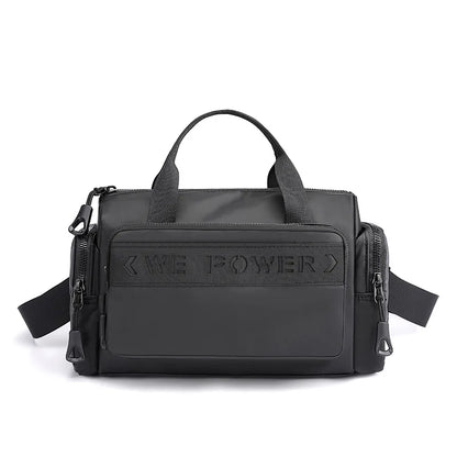 CFUN YA New 2023 Nylon Men Causal Handbag Outdoor Sport Waist Pack Male Shoulder Crossbody Bag Business Messenger Handle Bags