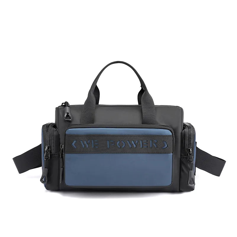CFUN YA New 2023 Nylon Men Causal Handbag Outdoor Sport Waist Pack Male Shoulder Crossbody Bag Business Messenger Handle Bags
