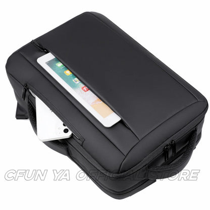 CFUN YA New 2024 Business Backpack For Men Waterproof Male Handbag Travel Bagpack 14 15.6 Computer Bag Pack Schoolbag Mochilas