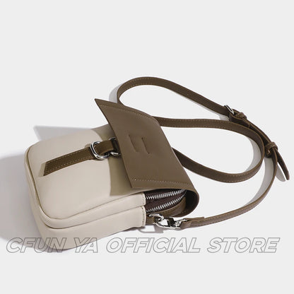 CFUN YA New 2024 Fashion Small Bag For Women Summer Trend Pu Mini Bucket Bags Teen Girl Cross Shoulder Handbag Necessaire Bolsas