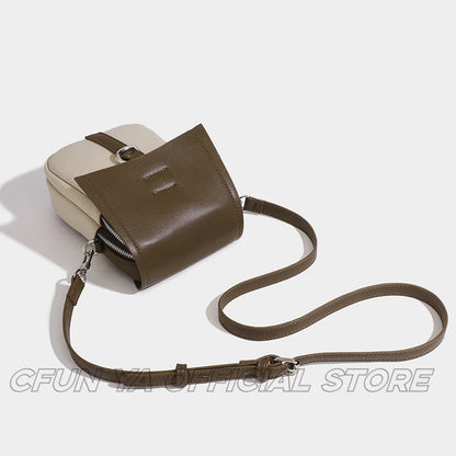 CFUN YA New 2024 Fashion Small Bag For Women Summer Trend Pu Mini Bucket Bags Teen Girl Cross Shoulder Handbag Necessaire Bolsas