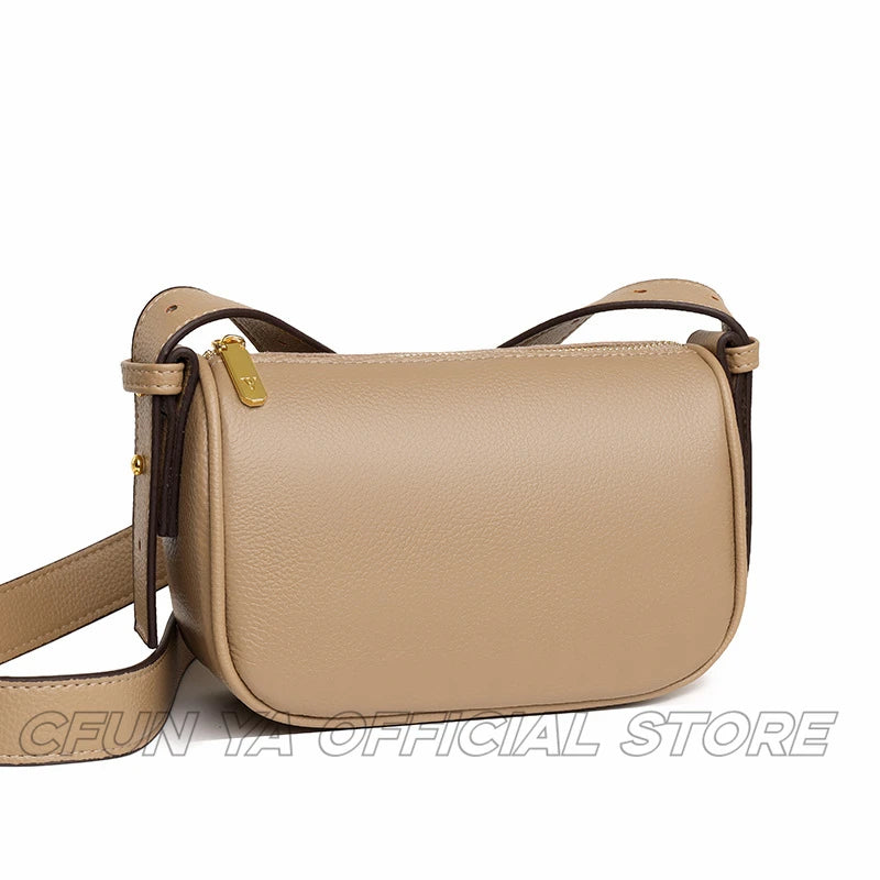 CFUN YA New 2024 Leather Women Shoulder Bag Waterproof Messenger Female Handbag Bolsa Femininas Laides Tralve Pack сумка жіноча