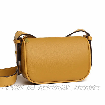 CFUN YA New 2024 Leather Women Shoulder Bag Waterproof Messenger Female Handbag Bolsa Femininas Laides Tralve Pack сумка жіноча
