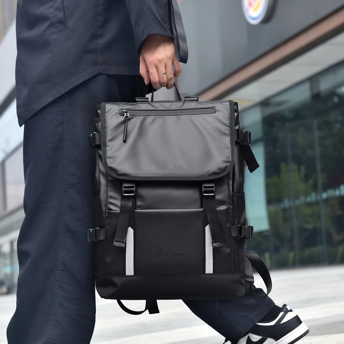 CFUN YA New 2024 Students School Backpack Waterproof Travel Men Women Backpacks Sports Knapsack Mochila Bookbag 15.6 Laptop Bag