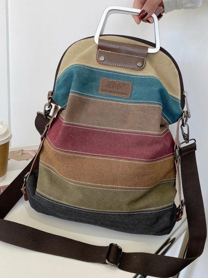 CFUN YA New Canvas Bag For Women Large Capacity Multifunction Female Backpack Lady Shoulder Cross Bag Causal Mummy Handbag Bolsa