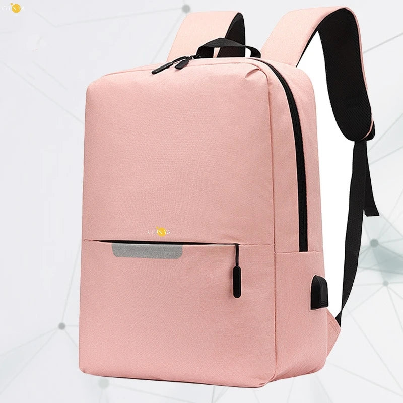 CFUN YA New Causal Backpack For Women Men 15.6 Laptop Bag Pack High School Students Backpacks Travel Knapsack Collge Bookbag