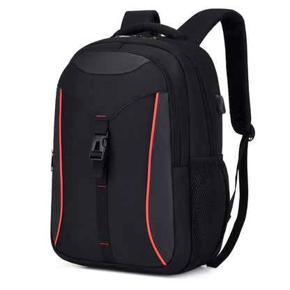 CFUN YA New Design Men's Backpack Large 15.6 Computer Bag Pack USB Charge Travel Rucksack Teenager Schoolbag Students Bookbag