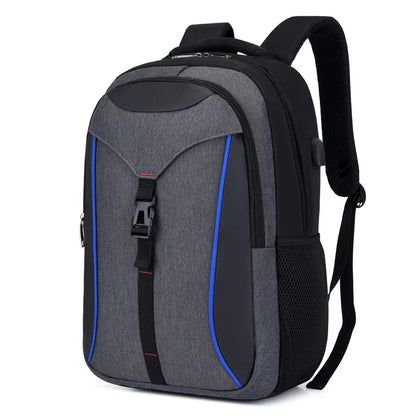 CFUN YA New Design Men's Backpack Large 15.6 Computer Bag Pack USB Charge Travel Rucksack Teenager Schoolbag Students Bookbag