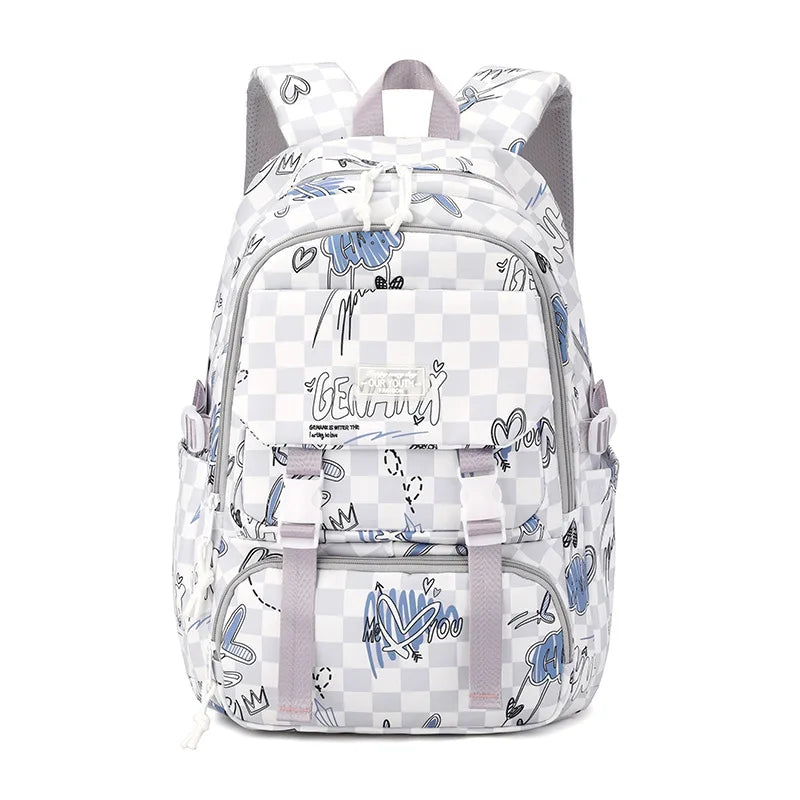 CFUN YA New Design Student Backpack 15.6 Laptop Bookbag Girls Children Women School Bag Bookbag  Mochila Infantil Menina 2024