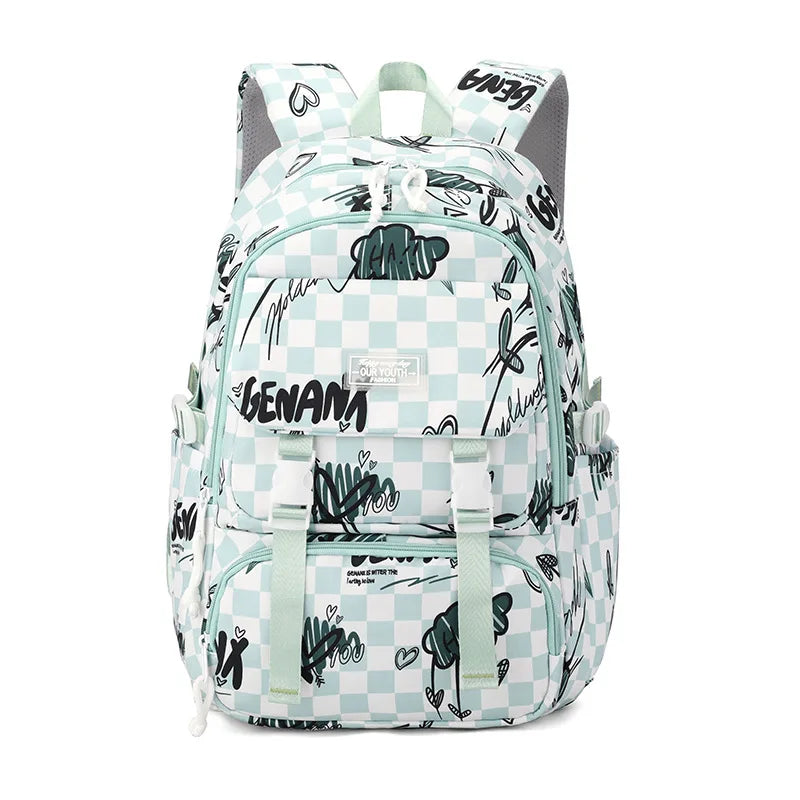 CFUN YA New Design Student Backpack 15.6 Laptop Bookbag Girls Children Women School Bag Bookbag  Mochila Infantil Menina 2024