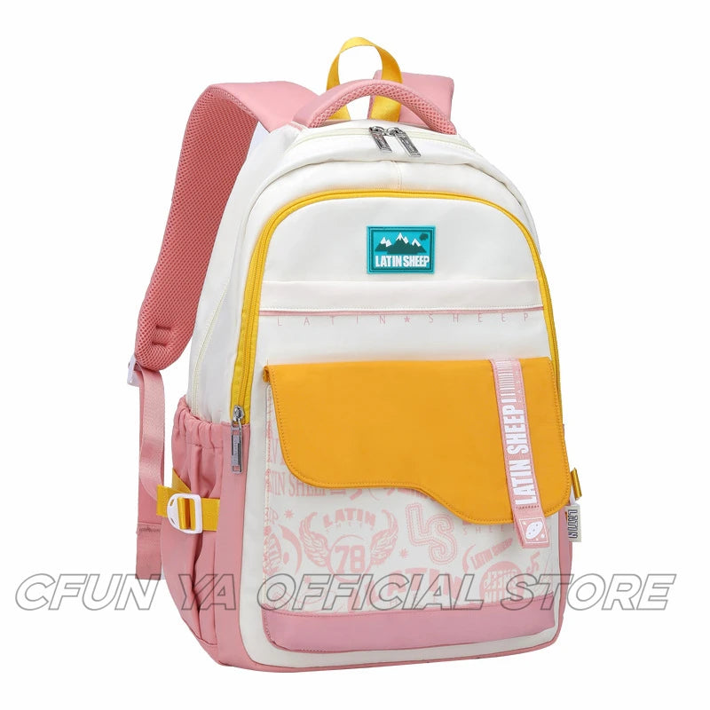 CFUN YA New Design Student Backpack Children Bagpack Junior High School Bag Girls Boys Bookbag 가방 Mochilas Para Niños Infantil