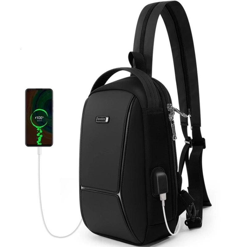 CFUN YA New Fashion Hard Shell Chest Bag For Men Women Outdoor Male Cross Bag Multifunction Sling Shoulder Bags сумка мужская