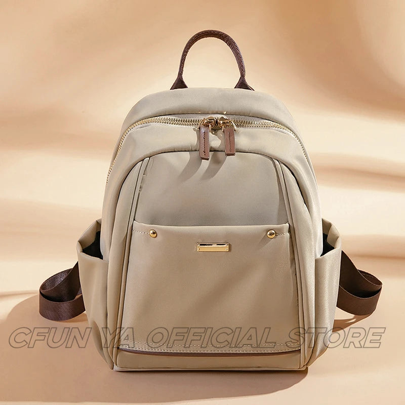 CFUN YA New Fashion Luxury Students Schoolbag High Quality Women Backpack Female Travel Bag Pack Anti-Theft Rucksack Mochilas