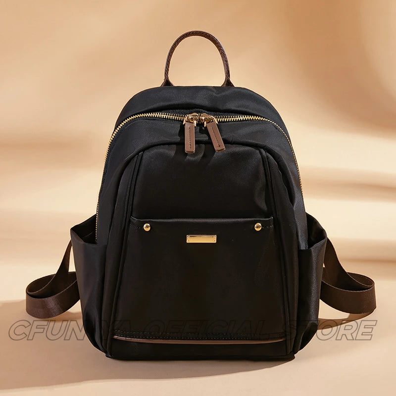 CFUN YA New Fashion Luxury Students Schoolbag High Quality Women Backpack Female Travel Bag Pack Anti-Theft Rucksack Mochilas