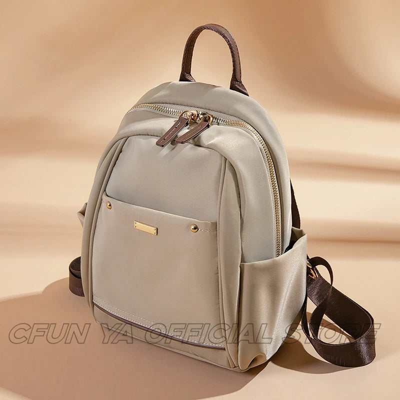 CFUN YA New Fashion Luxury Students Schoolbag High Quality Women Backpack Female Travel Bag Pack Anti-Theft Rucksack Mochilas