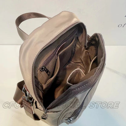 CFUN YA New Fashion Luxury Women Backpack High Qulaity Oxford Travel Bagpack Female Shoulder Back Bag Student Girl Schoolbag