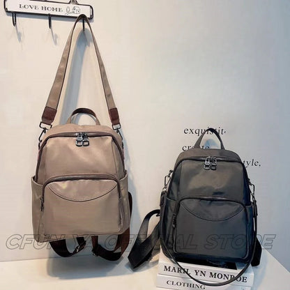 CFUN YA New Fashion Luxury Women Backpack High Qulaity Oxford Travel Bagpack Female Shoulder Back Bag Student Girl Schoolbag