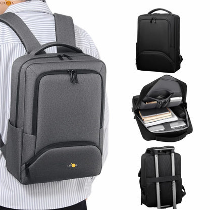 CFUN YA New Fashion Men Business Backpack 15.6 Computer Bag Teen Student Schoolbag Outdoor Knapsack Male Travel Laptop Back Pack