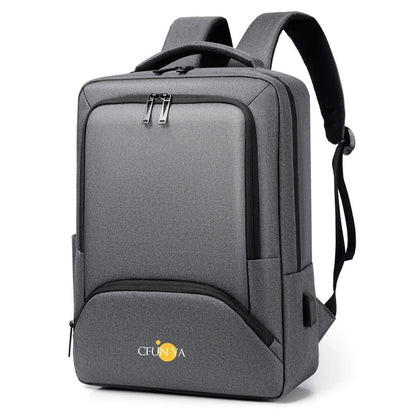 CFUN YA New Fashion Men Business Backpack 15.6 Computer Bag Teen Student Schoolbag Outdoor Knapsack Male Travel Laptop Back Pack