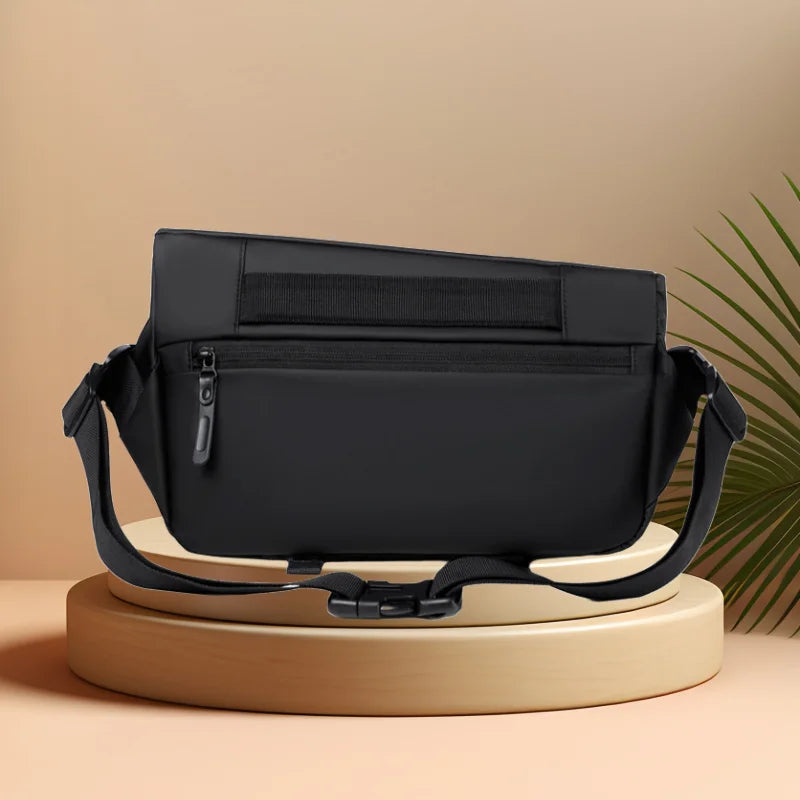 CFUN YA New Fashion Men's Chest Bag Waterproof Male Shoulder Sling Bags Outdoor Climbing Hiking Cross Bag Pack 크로스백 크로스백 남성