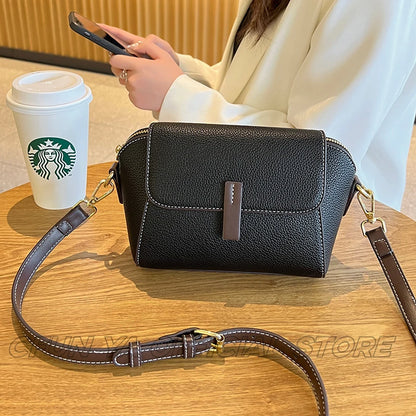 CFUN YA New Fashion Small Shell Bag 2024 Summer Trend Mini Square Shoulder Bag Causal Commuter Crossbody Handbag Phone Purse
