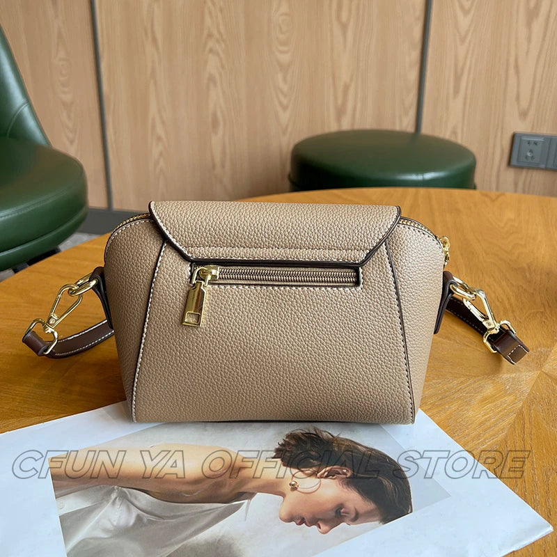CFUN YA New Fashion Small Shell Bag 2024 Summer Trend Mini Square Shoulder Bag Causal Commuter Crossbody Handbag Phone Purse