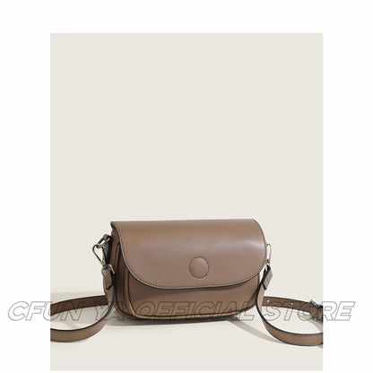 CFUN YA New Fashion Small Shoulder Crossbody Bag Scatch Pu Leather Teen Girls Handbag Phone Bag Wallet Causal Messenger Pack
