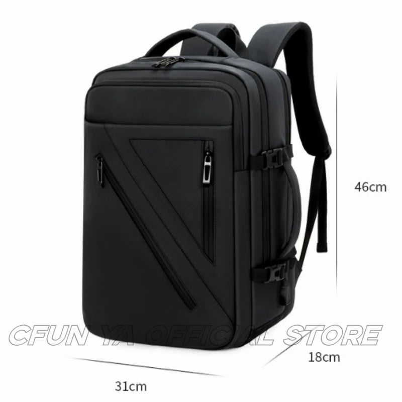 CFUN YA New Fashion Travel Backpack Large Capacity 16 15 Computer Bag Pack Students Schoolbag Business Rucksack Mochila Hombre
