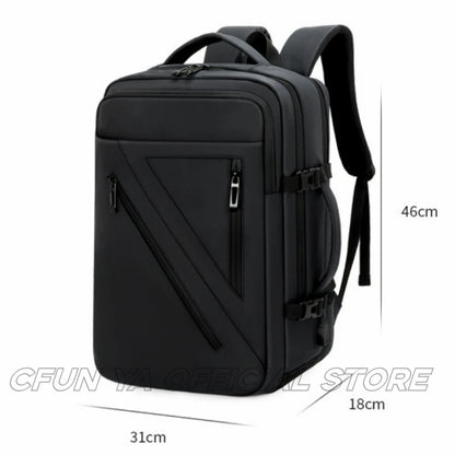 CFUN YA New Fashion Travel Backpack Large Capacity 16 15 Computer Bag Pack Students Schoolbag Business Rucksack Mochila Hombre