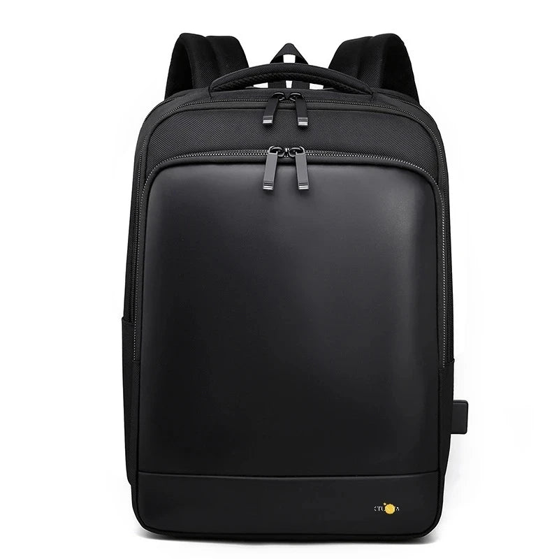 CFUN YA New Fashion Trend Backpack Men Black Business Bagpack 16 Inch Laptop Backpacking Travel Rucksack Male Students Schoolbag