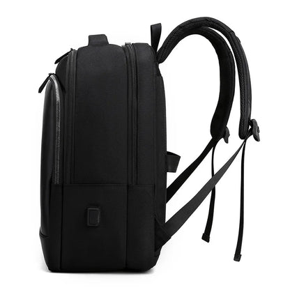 CFUN YA New Fashion Trend Backpack Men Black Business Bagpack 16 Inch Laptop Backpacking Travel Rucksack Male Students Schoolbag