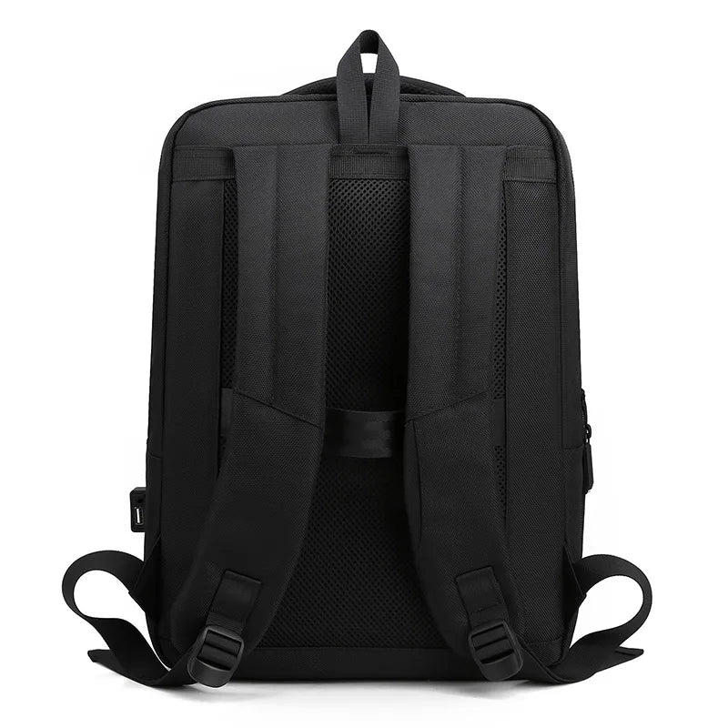 CFUN YA New Fashion Trend Backpack Men Black Business Bagpack 16 Inch Laptop Backpacking Travel Rucksack Male Students Schoolbag